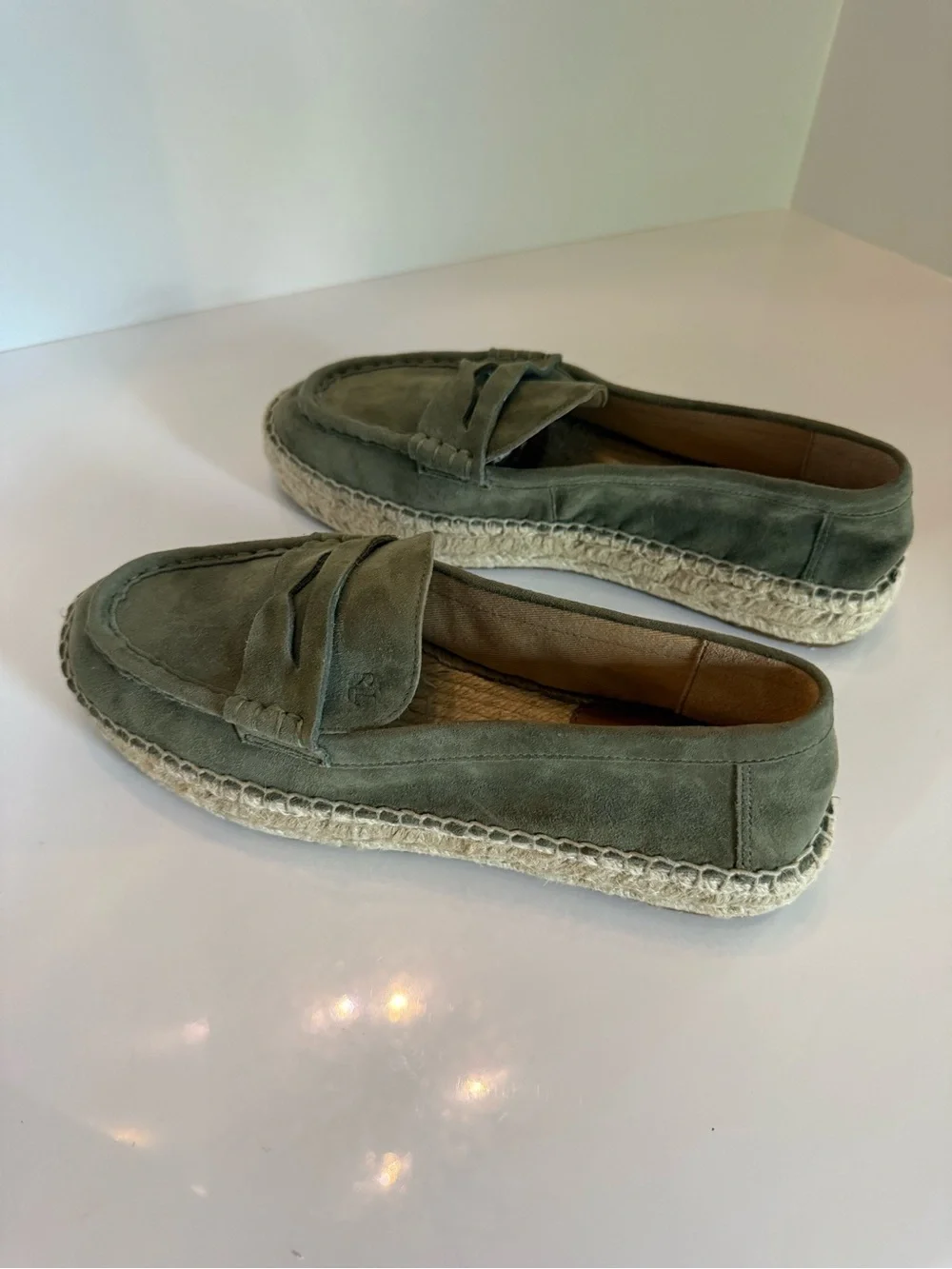 Lauren Ralph Lauren suede upper